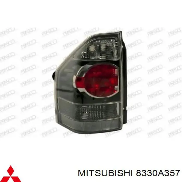 8330A357 Mitsubishi Lampa zespolona tylna lewa