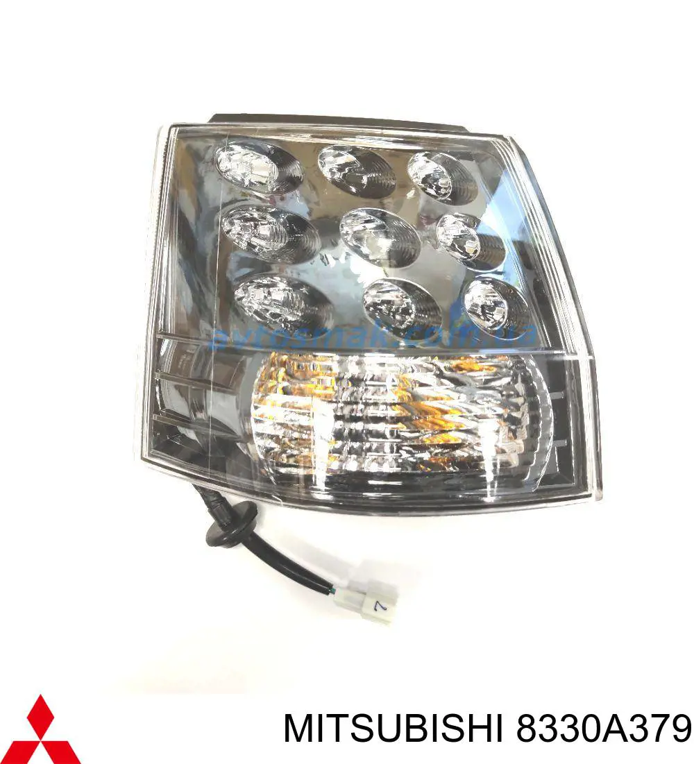 Lampa zespolona tylna lewa zewnętrzna Mitsubishi 8330A379 cena, od 141,31 USD