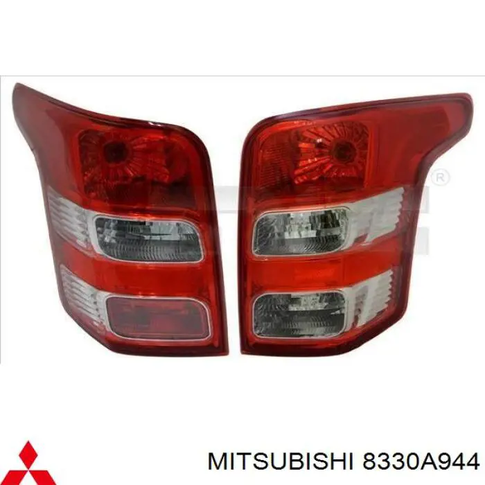 Do koszyka 8330A944 Mitsubishi Lampa zespolona tylna prawa