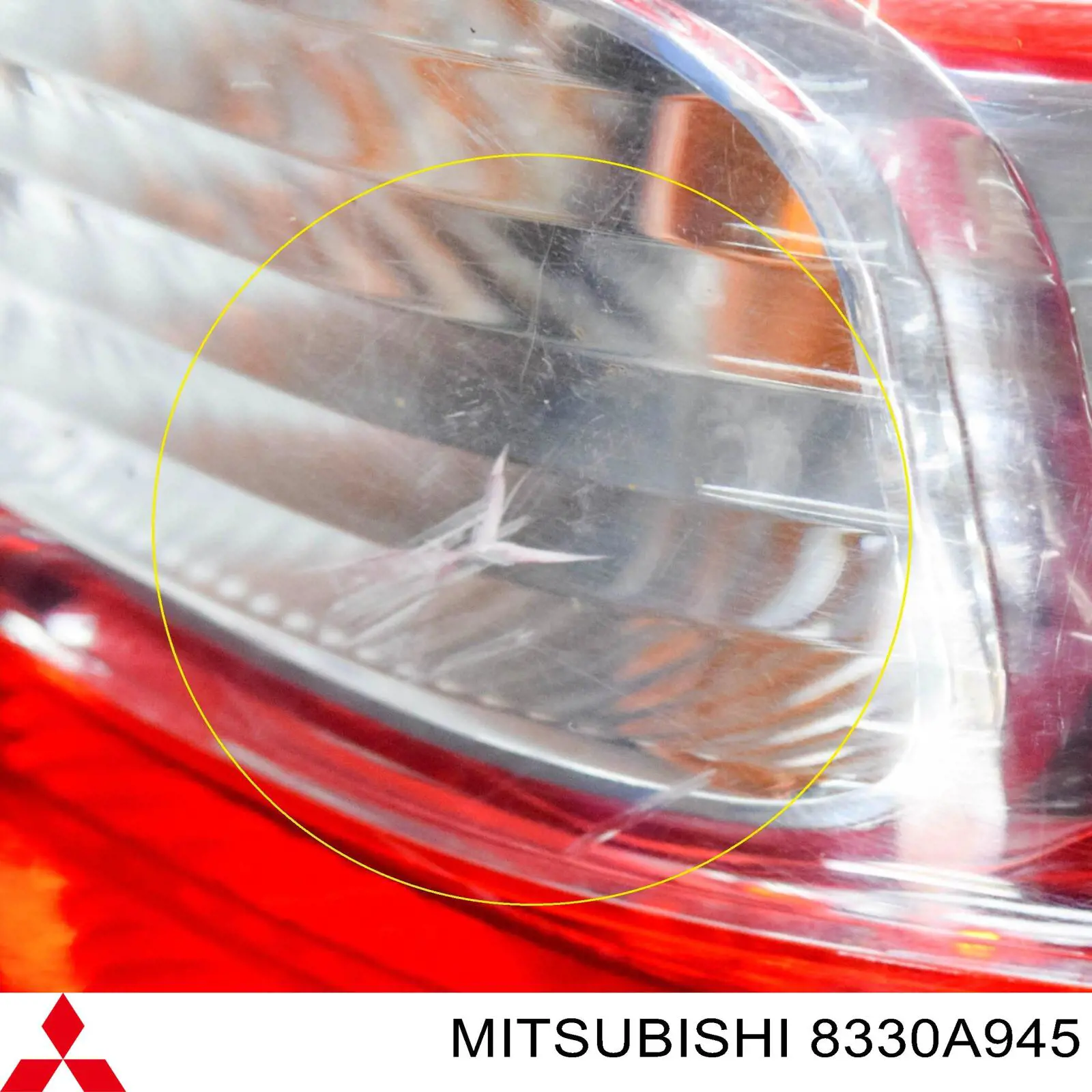 Lampa zespolona tylna lewa 8330A945 Mitsubishi