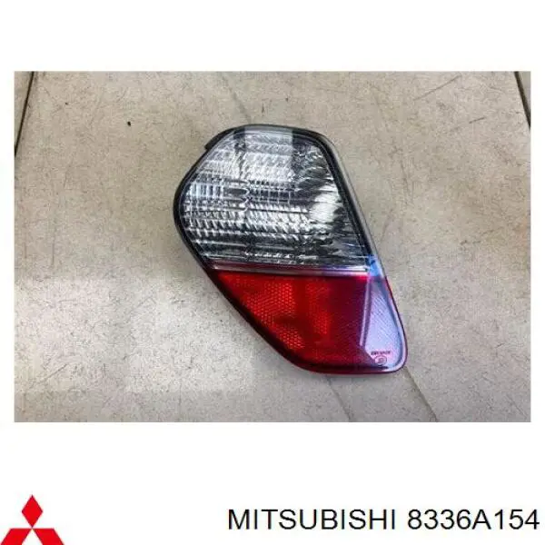 Lampa zespolona zderzaka tylnego prawa Mitsubishi 8336A154 cena, od 42,49 USD