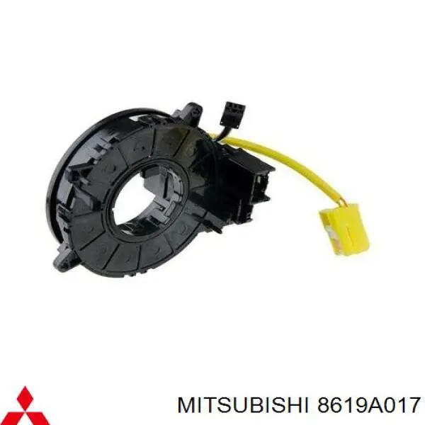 Pierścień kontaktowy AIRBAG, taśma kierownicy Mitsubishi 8619A017 cena, od 26,77 USD