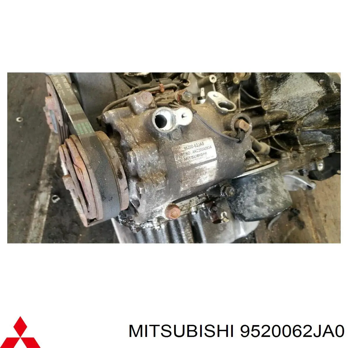 Do koszyka 9520062JA0 Mitsubishi Sprężarka klimatyzacji