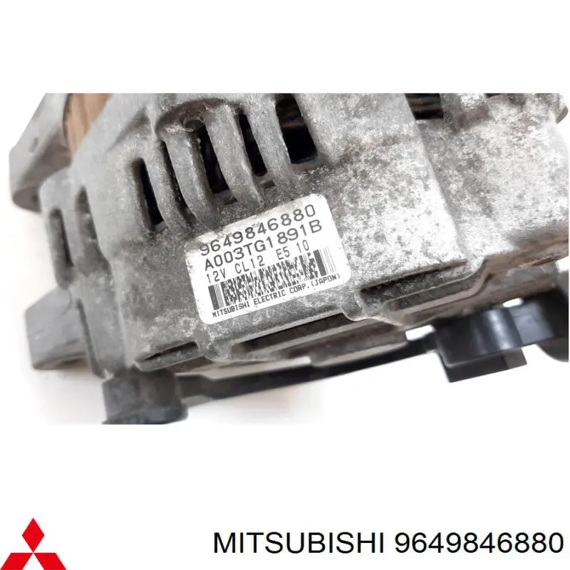 Alternator 9649846880 Mitsubishi