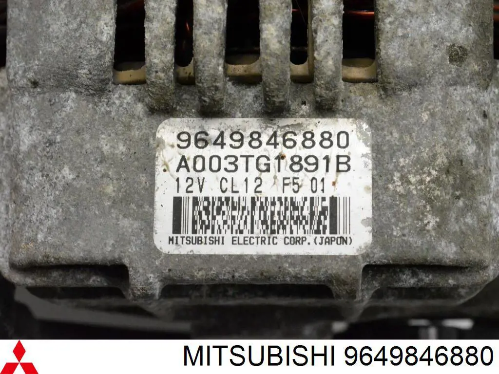 Do koszyka 9649846880 Mitsubishi Alternator
