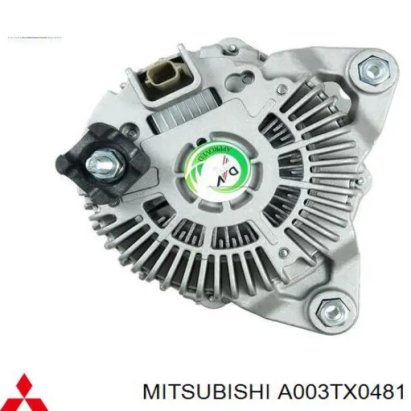 Alternator Mitsubishi A003TX0481 cena, od 157,53 USD