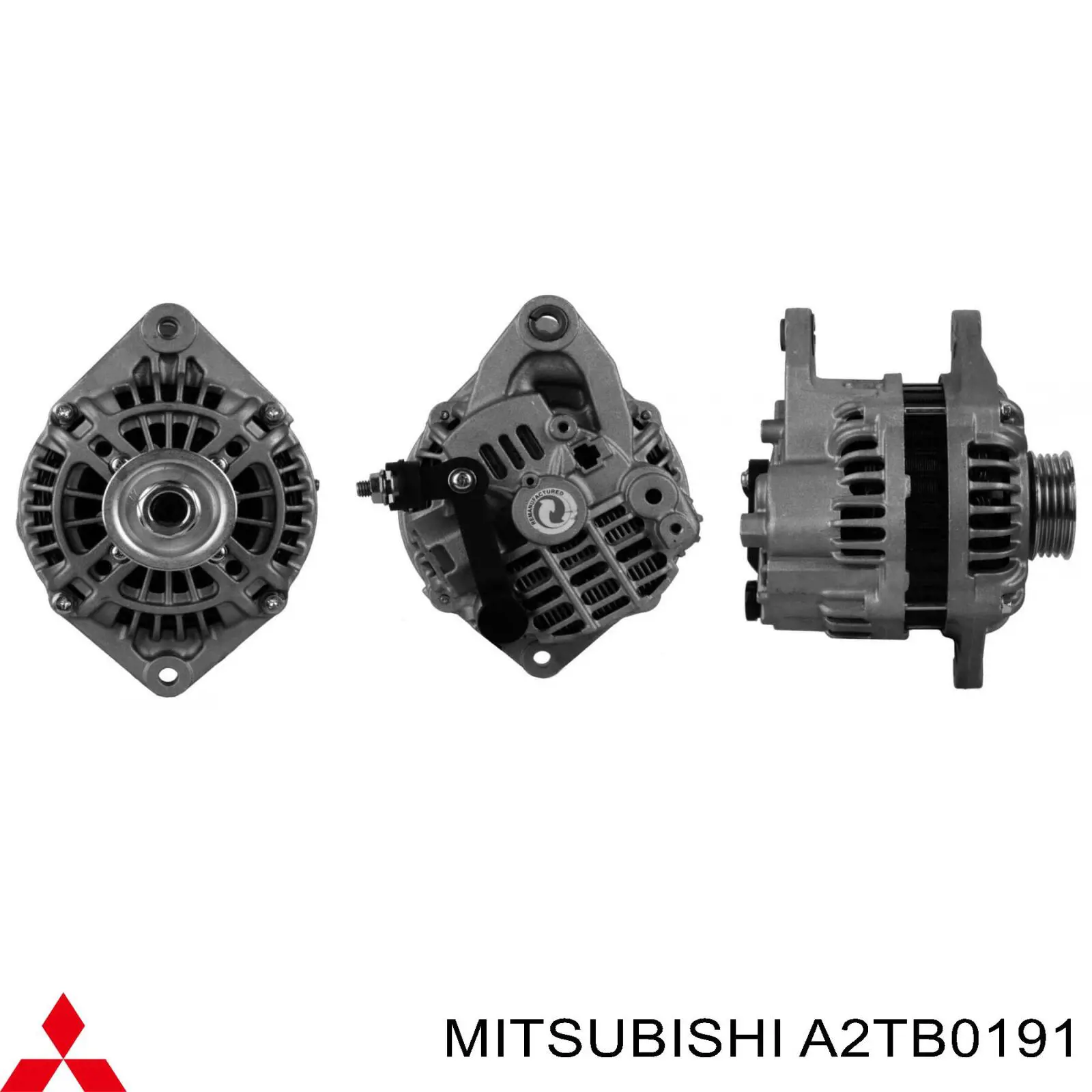 Alternator A2TB0191 Mitsubishi
