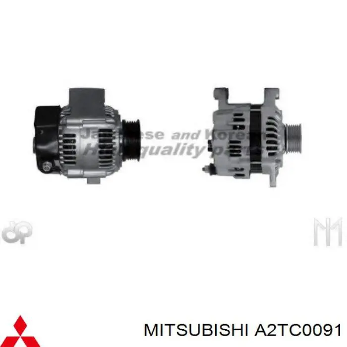 A2TC0091 Mitsubishi Alternator