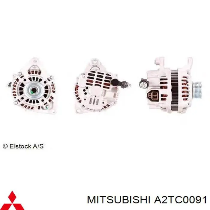 Alternator Mitsubishi A2TC0091 cena, od 64,70 USD