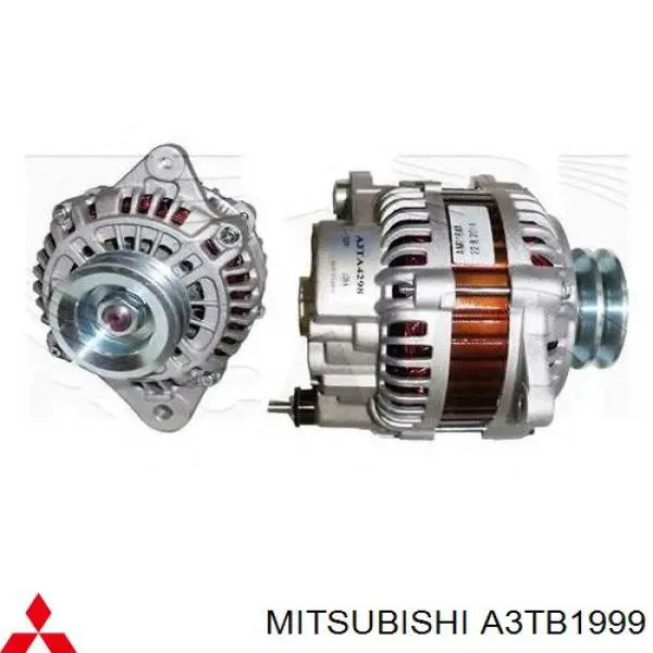 Alternator Mitsubishi A3TB1999 cena, od 134,46 USD