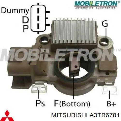 A3TB6781 Mitsubishi Alternator