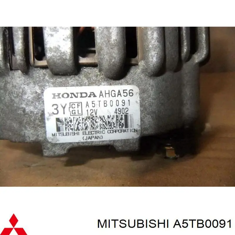 A5TB0091 Mitsubishi Alternator
