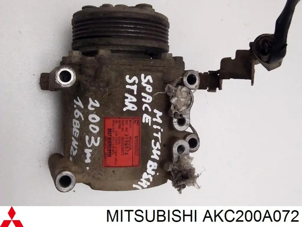 Do koszyka MSC60CN Mitsubishi Sprężarka klimatyzacji