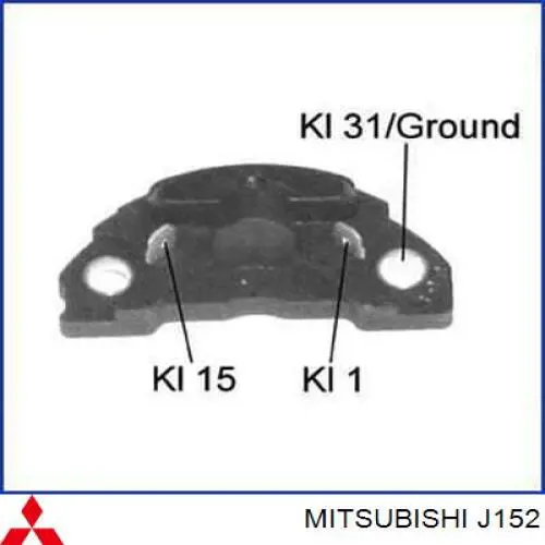 Do koszyka J152 Mitsubishi Moduł zapłonowy (komutator)