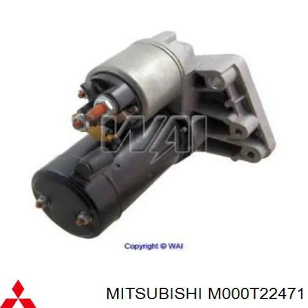 Rozrusznik Mitsubishi M000T22471 cena, od 107,87 USD