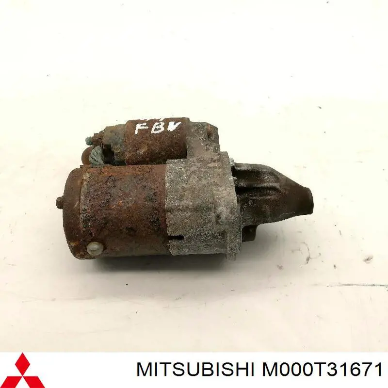 Rozrusznik Mitsubishi M000T31671 cena, od 136,21 USD