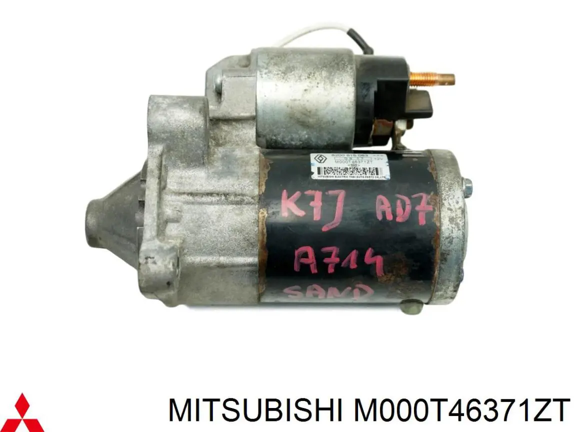 Rozrusznik Mitsubishi M000T46371ZT cena, od 21,54 USD