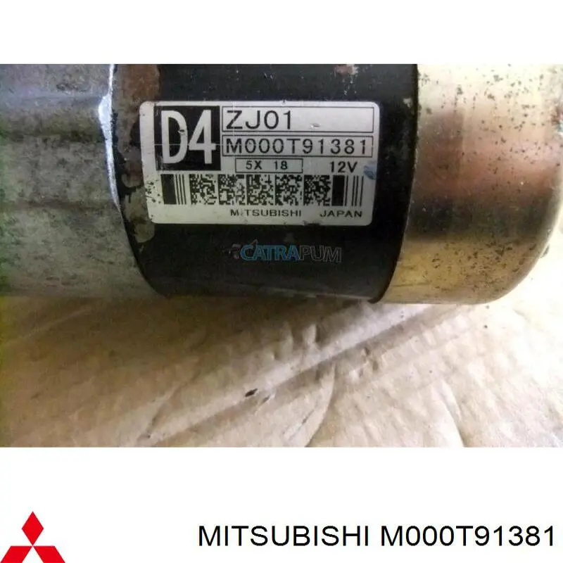 Rozrusznik Mitsubishi M000T91381 cena, od 107,75 USD