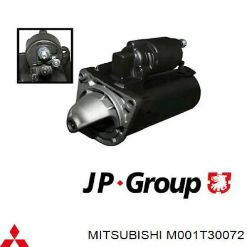 Do koszyka M001T30072 Mitsubishi Rozrusznik