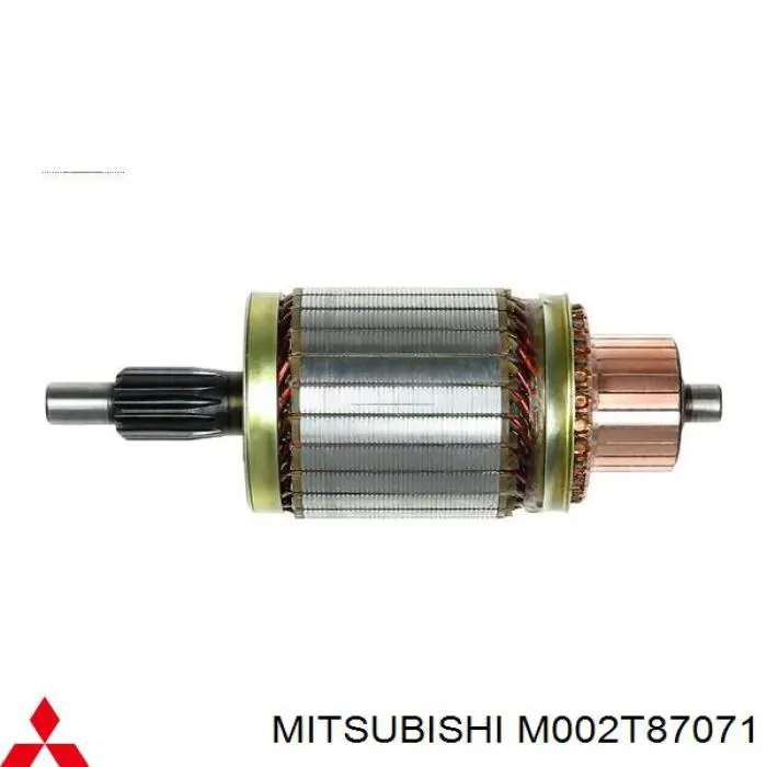 Do koszyka M002T87071 Mitsubishi Rozrusznik