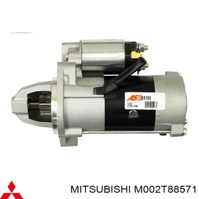 Rozrusznik Mitsubishi M002T88571 cena, od 91,94 USD
