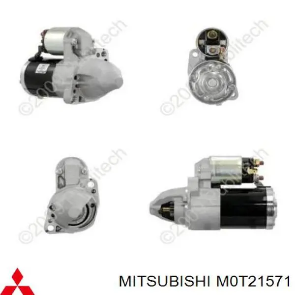 Rozrusznik Mitsubishi M0T21571 cena, od 147,71 USD