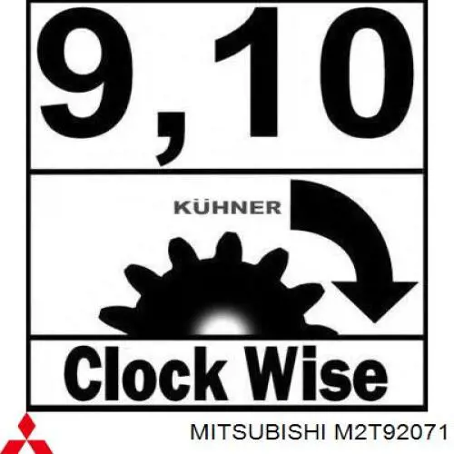 M2T92071 Mitsubishi Rozrusznik