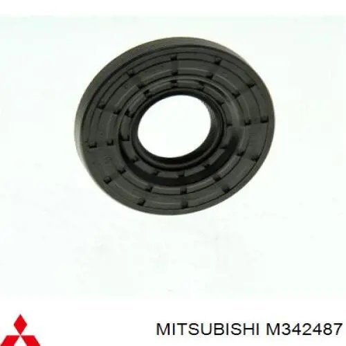Do koszyka M342487 Mitsubishi Uszczelniacz półosi mostu przedniego