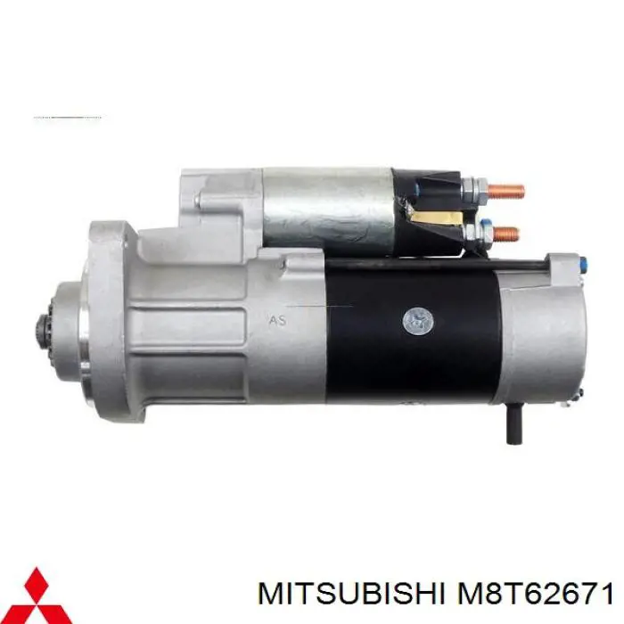 Rozrusznik Mitsubishi M8T62671 cena, od 232,28 USD