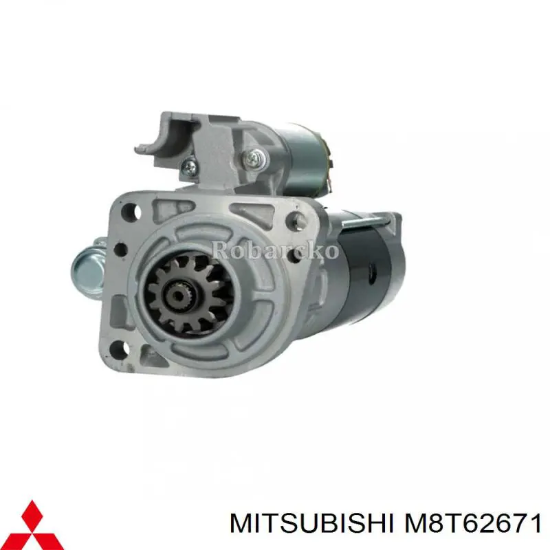 Rozrusznik Mitsubishi M008T62671 cena, od 47,54 USD