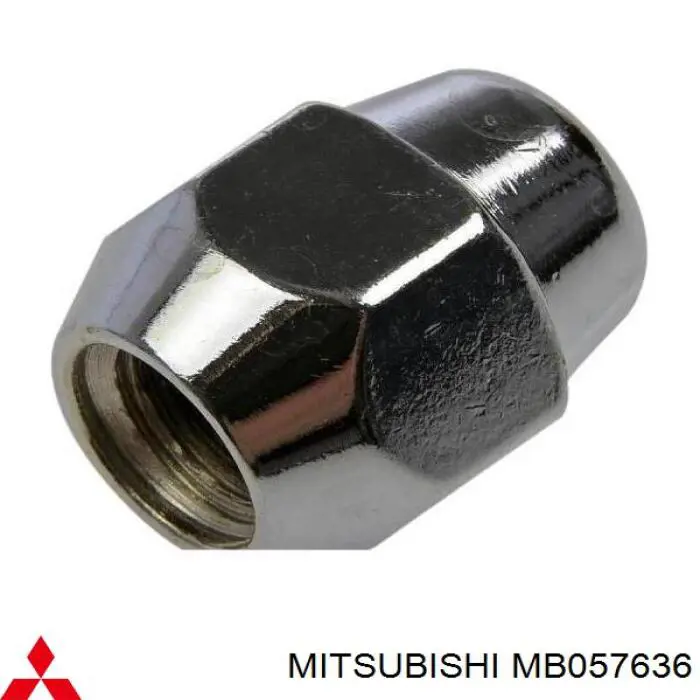 Do koszyka MB057636 Mitsubishi Nakrętka koła