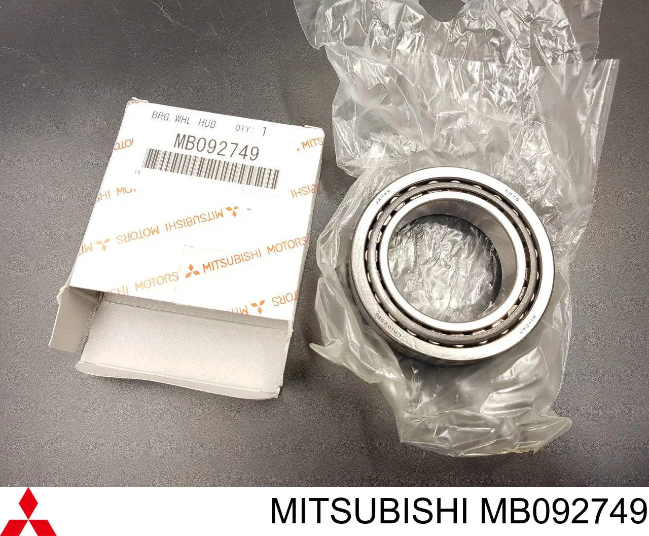 MB092749 Mitsubishi Łożysko piasty przedniej