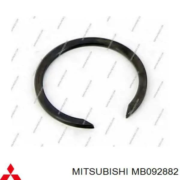 MB092882 Mitsubishi Pierścień zabezpieczający łożysko piasty przedniej