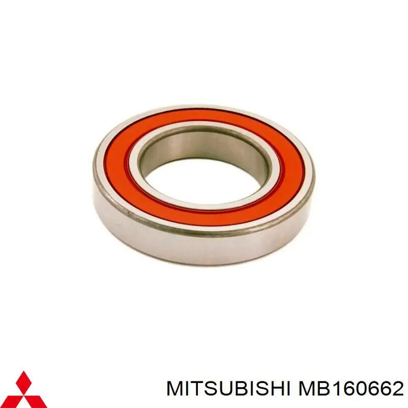 Do koszyka MB160662 Mitsubishi Łożysko półosi mostu przedniego