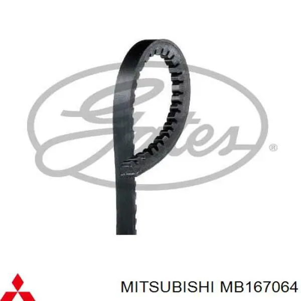 Do koszyka MB167064 Mitsubishi Pas napędowy mechanizmów