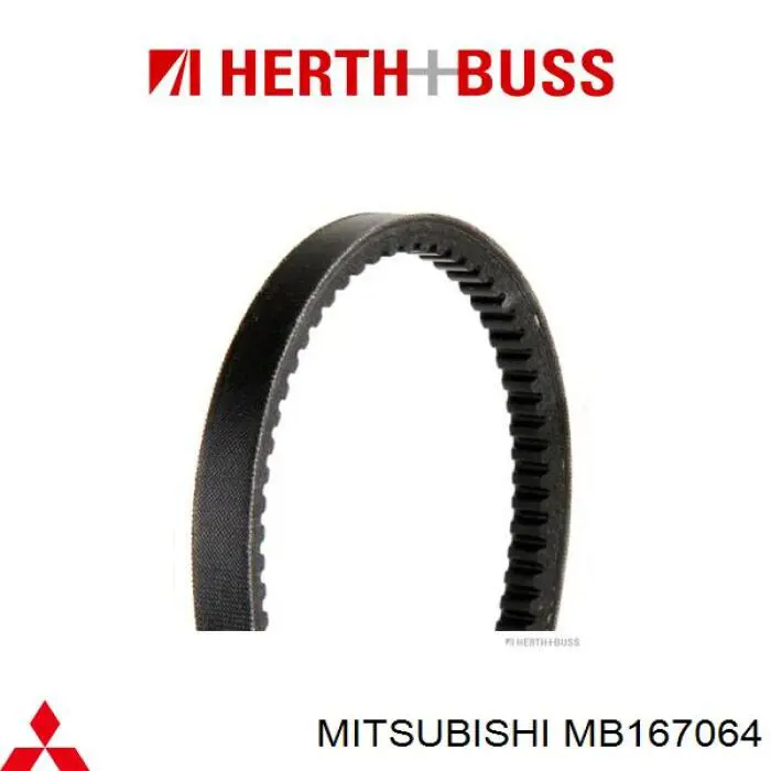Pas napędowy mechanizmów Mitsubishi MB167064 cena, od 6,12 USD