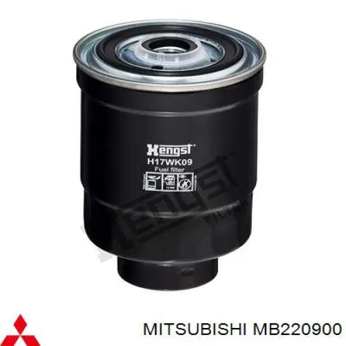 MB220900 Mitsubishi Filtr paliwa