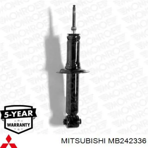Do koszyka MB242336 Mitsubishi Amortyzator tylny