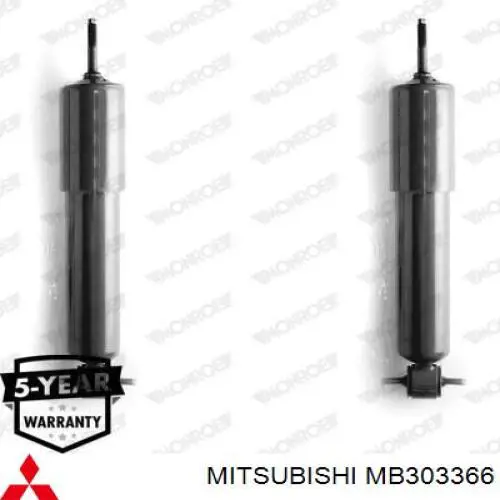 Do koszyka MB303366 Mitsubishi Amortyzator przedni