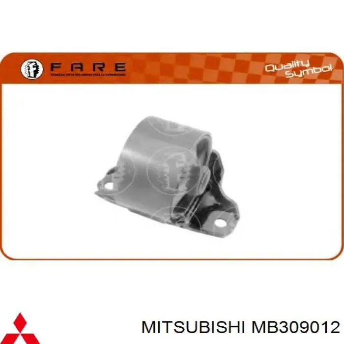 Do koszyka Poduszka (podpora) silnika prawa Mitsubishi Lancer III C1A,C6A