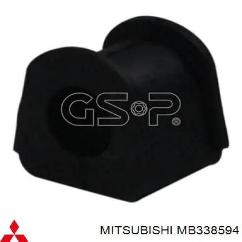 Do koszyka MB338594 Mitsubishi Tuleja stabilizatora tylnego