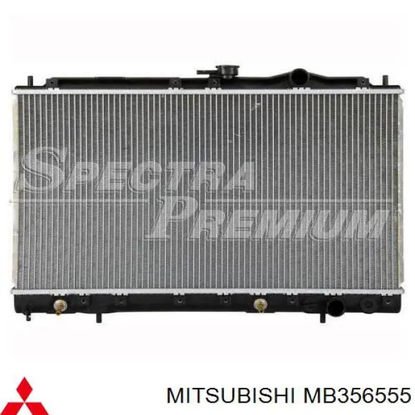 Do koszyka MB356555 Mitsubishi Chłodnica silnika