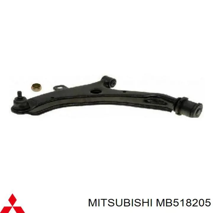 Wahacz zawieszenia przedniego dolny lewy Mitsubishi MB518205 cena, od 78,25 USD