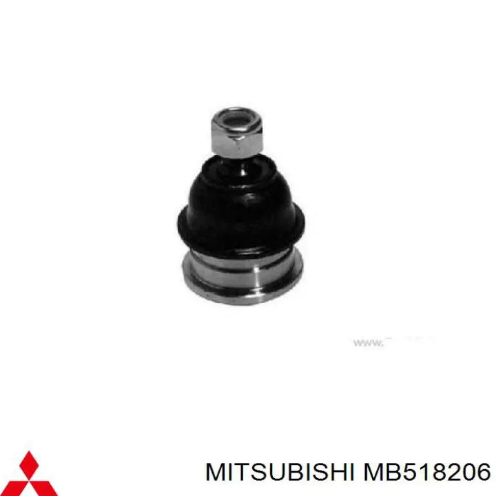 Do koszyka MB518206 Mitsubishi Wahacz zawieszenia przedniego dolny prawy