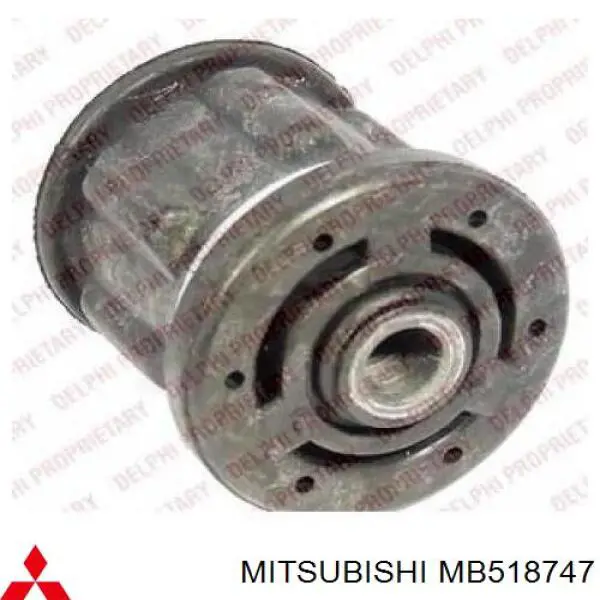 Do koszyka MB518747 Mitsubishi Silentblock przedniego wahacza dolnego