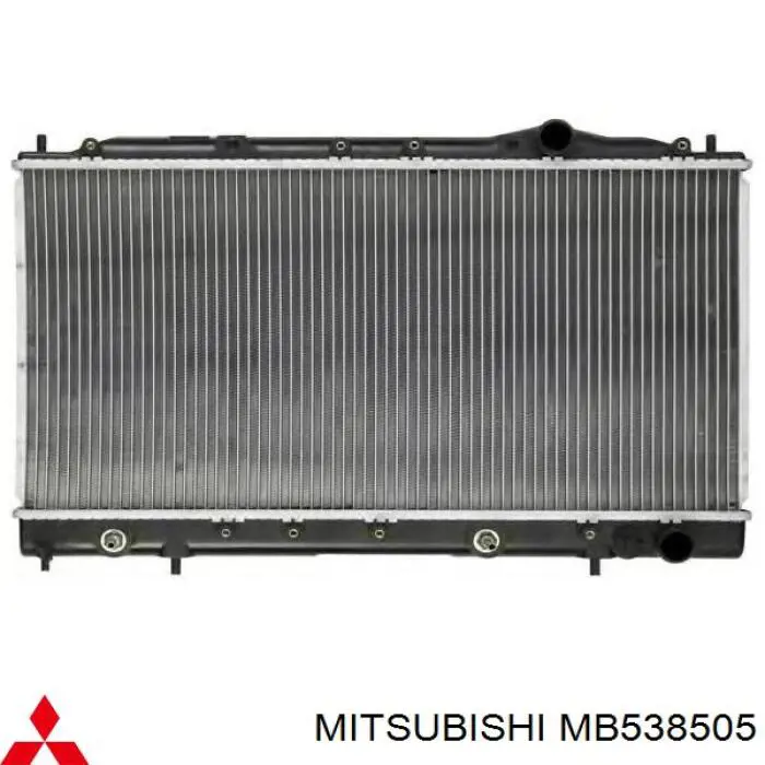Chłodnica silnika Mitsubishi MB538505 cena, od 103,14 USD