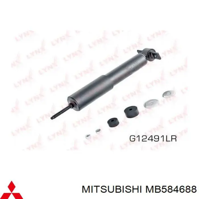 Do koszyka MB584688 Mitsubishi Amortyzator przedni