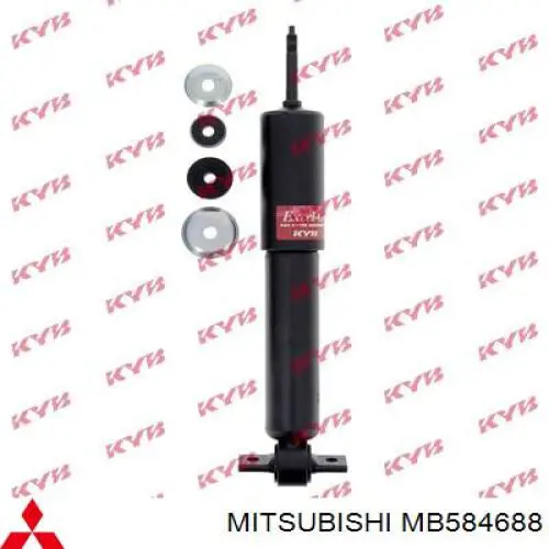 Amortyzator przedni MB584688 Mitsubishi