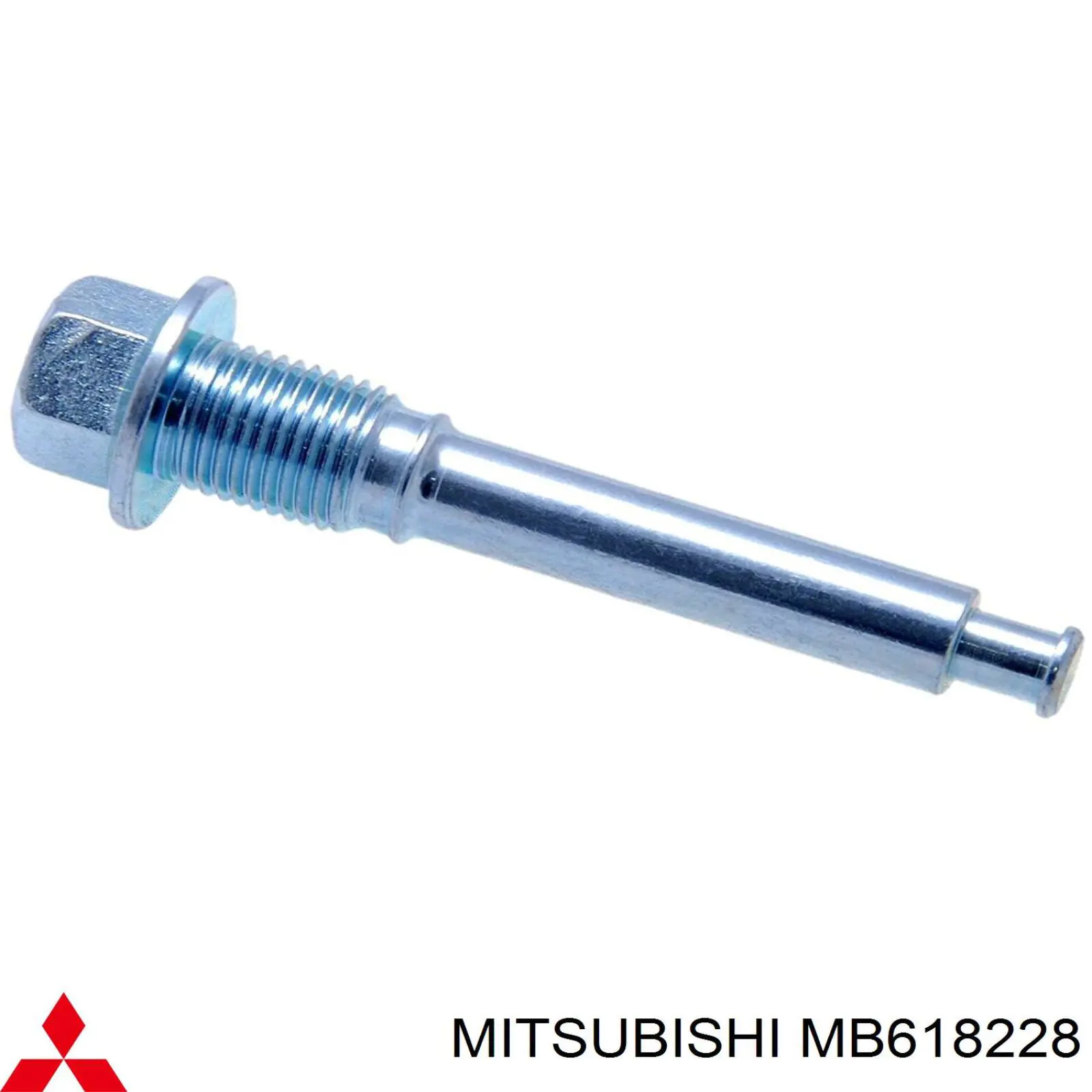 MB618228 Mitsubishi prowadnica zacisku przedniego górna