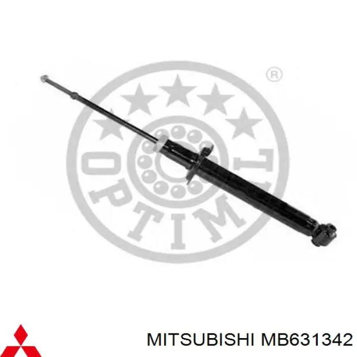 Amortyzator tylny Mitsubishi MB631342 cena, od 46,91 USD